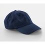 JUNIOR LOW PROFILE 6 PANEL DAD CAP, NAVY, One size, BEECHFIELD