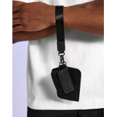 Boutique Pouch Wristlet - Black/Black - One Size