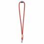 Polyester koord-keycord met bamboe plaatje