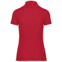 Damespolo korte mouwen Red XS Damespolo korte mouwen Red XS