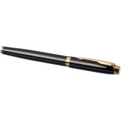 Parker IM vulpen (blauwe inkt) - Zwart/Goud