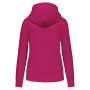 Ecologische damessweater met capuchon Fuchsia XS
