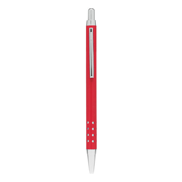 BUDAPEST - Messing balpen mat rood BUDAPEST - Messing balpen mat rood