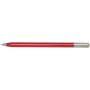 SMART balpen van gerecycled aluminium met draaimechanisme (zwarte inkt) - Rood