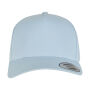 5-Panel Curved Classic Snapback - Light Blue - One Size