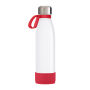 Fles RETUMBLER-TOULON GLASS - rood, zilver, wit Fles RETUMBLER-TOULON GLASS - rood, zilver, wit