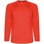 Montecarlo heren sport t-shirt met lange mouwen - Rood - S Montecarlo heren sport t-shirt met lange mouwen - Rood - S