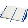 Nexus A5 hard cover notebook with pen and pencil combo (black ink) - Royal blue