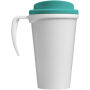 Brite-Americano® grande 350 ml insulated mug - White/Aqua Brite-Americano® grande 350 ml insulated mug - White/Aqua