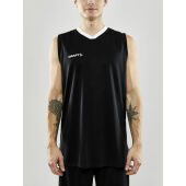 PROGRESS BASKET SINGLET M BLACK 3XL