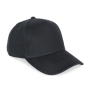 Ecologische uniseks pet met 5 panelen Black One Size