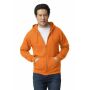 Gildan Sweater Hooded Full Zip HeavyBlend for him 21 safety orange 3XL