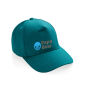 Impact AWARE™ 5 panel 280gr recycled katoenen cap, verdigris