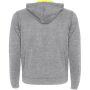 Fuji unisex sweatjack - Heather grijs/Fluor Yellow - S