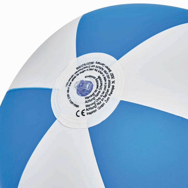 ATLANTIC - Opblaasbare strandbal blauw, wit ATLANTIC - Opblaasbare strandbal blauw, wit