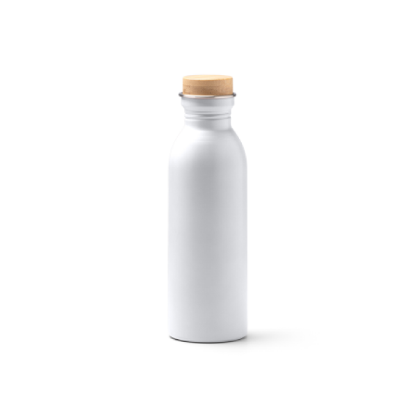 LEVU Fles van gerecycled RVS, 650 ml - wit LEVU Fles van gerecycled RVS, 650 ml - wit