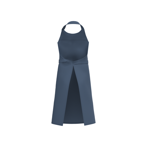 Schort met zak van biologisch katoen Deep Blue One Size Schort met zak van biologisch katoen Deep Blue One Size