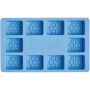 Chill aanpasbaar ijsblokjesbakje - Aqua