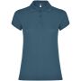 Star damespolo met korte mouwen - Storm blue - XL