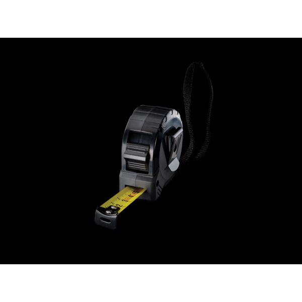 RCS gerecycled plastic 3M/16 mm rolmaat, zwart RCS gerecycled plastic 3M/16 mm rolmaat, zwart