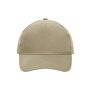 5 Panel Cap Heavy Cotton beige