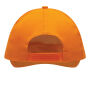 RACING - 5 panel katoenen baseball cap oranje