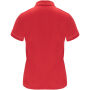Monzha sportpolo met korte mouwen voor dames - Rood - 2XL