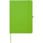 Spectrum Plus A5 hard cover notebook - Lime green