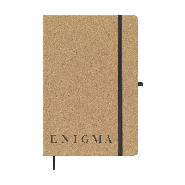 Kurk A5 notitieboek met logo