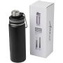 Gessi 590 ml met koper vacuüm geïsoleerde drinkfles - Zwart