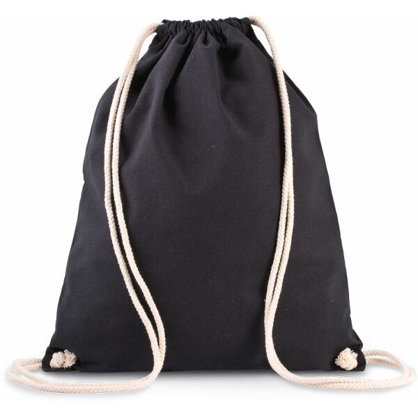 Rucksack/Turnbeutel. Bio-Baumwolle Black One Size Rucksack/Turnbeutel. Bio-Baumwolle Black One Size