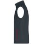 Men's Promo Softshell Vest iron grey/red 3XL