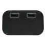 Powerbank / zaklamp OPEN SOURCE transparant, zwart