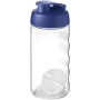 H2O Active® Bop 500 ml sportfles met shaker bal - Blauw/Transparant