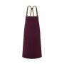 BIB APRON GREEN-GENERATION, AUBERGINE, One size, KARLOWSKY