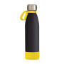 Fles RETUMBLER-myTOULON GLASS - geel, zwart Fles RETUMBLER-myTOULON GLASS - geel, zwart