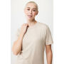 IQONIQ Sierra lichtgewicht gerecycled katoen t-shirt, light heather brown (XS)
