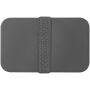 MIYO 700+700 ml dubbellaagse lunchbox - Grijs/Grijs/Grijs