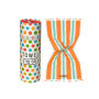 Towel to Go - Coral Coast - Orange Mint