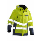 1383 Hi-vis lined jacket geel/navy xs