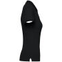 Ecologische damespolo in piquétricot Black XS
