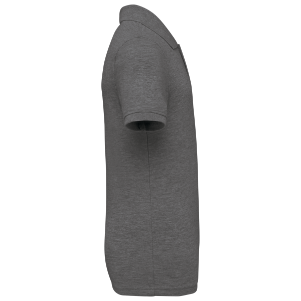 Bio180 piqué kinderpolo Grey Heather 4/6 jaar Bio180 piqué kinderpolo Grey Heather 4/6 jaar