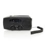 RescueWave noodradio van RCS gerecycled plastic, zwart
