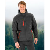 Black Compass Padded Winter Jacket - Black/Royal - 3XL