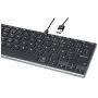 Hybrid Bluetooth-toetsenbord - AZERTY - Zwart
