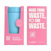 Circular&Co Recycled Bubblegum Coffee Cup 227 ml koffiebeker - blauw
