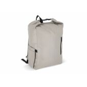 R-PET 600D Rolltop gesp rugzak 20L - Grijs