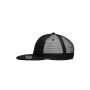 6 Panel Flat Peak Cap black one size 6 Panel Flat Peak Cap black one size