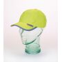 Baseball Cap With Reflective Hem Yellow one size Baseball Cap With Reflective Hem Yellow one size