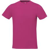 Nanaimo heren t-shirt met korte mouwen - Magenta - L